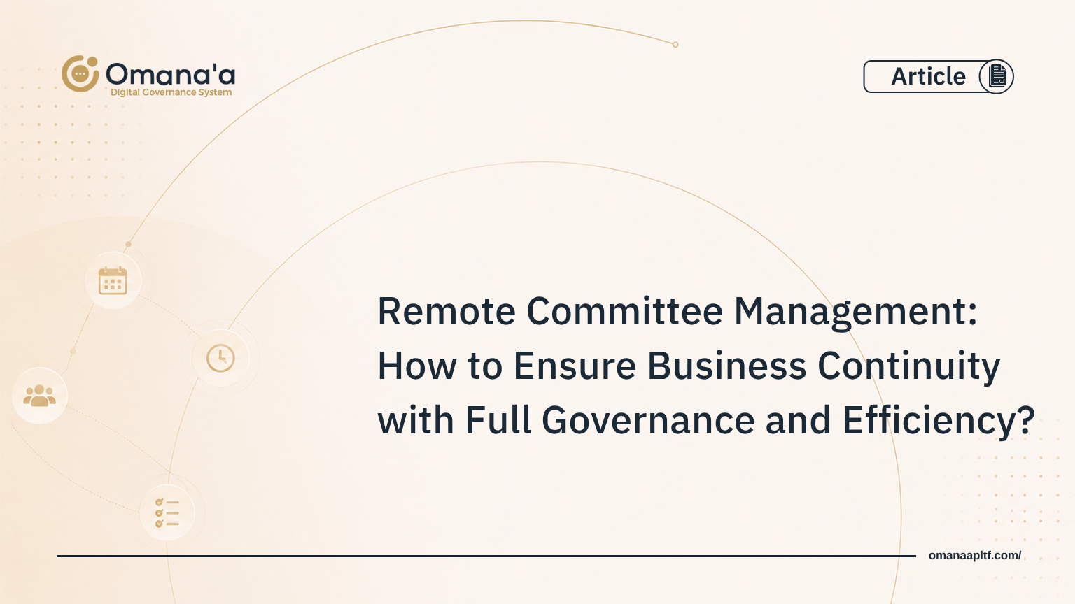 Remote Committee Management: How to Ensure Business Continuity with Full Governance and Efficiency